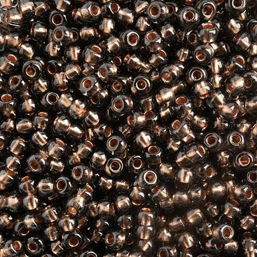 10-02351, Czech 22g Copper Lined Black Diamond