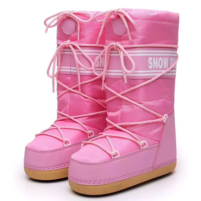 2023 Winter Snow Boots Women Ski Boots Fluffy Hairy Winter Fur Boots