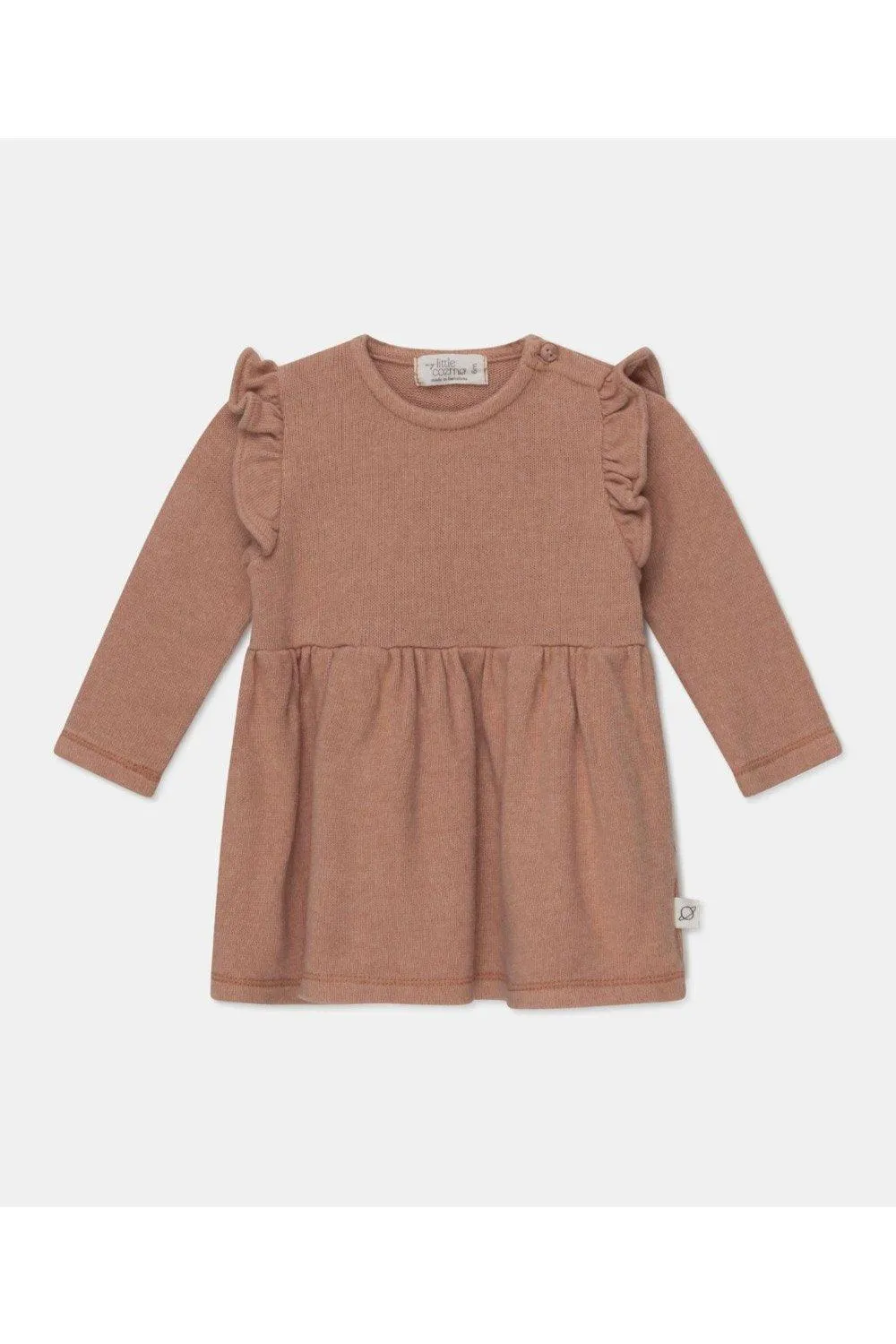 [60%OFF]  Knit dress -brown