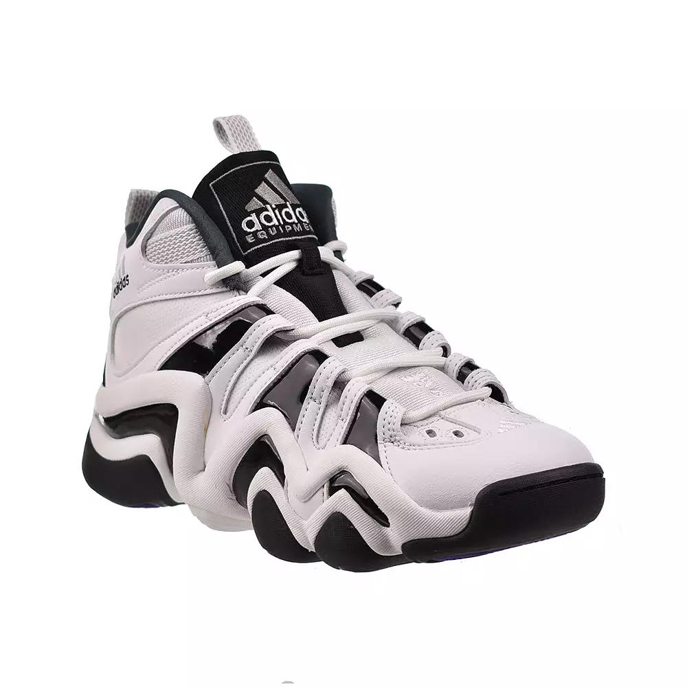 Adidas Crazy 8 Men's Shoes Cloud White-Core Black-Collegiate Purple