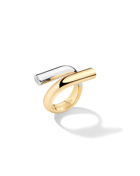 Ana Two-Tone Ring Size 7