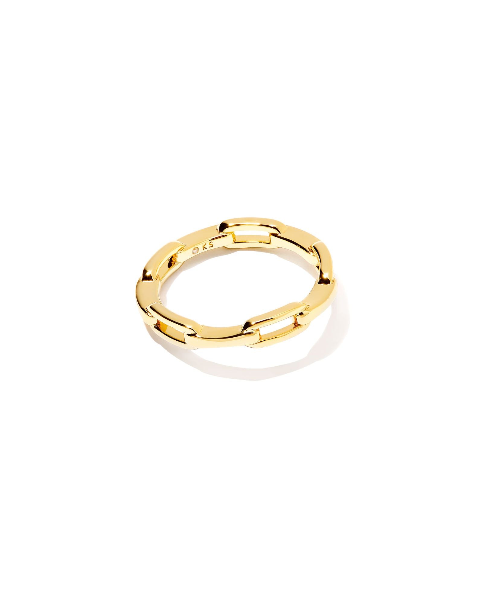 Andi Band Ring Gold Metal 8