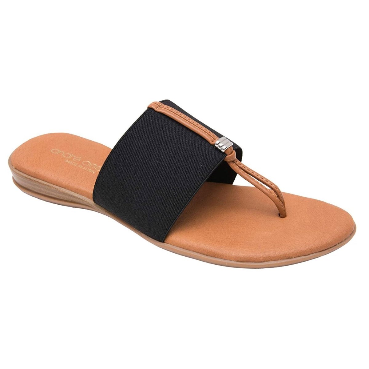 Andre Assous Nice Featherweights  Slide Sandals (Black)