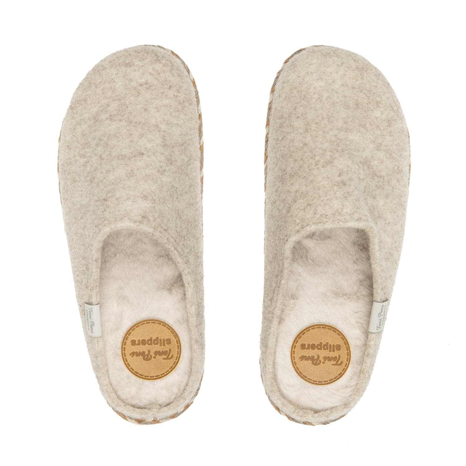 Basic Felt Slippers for Women - Deli-FP