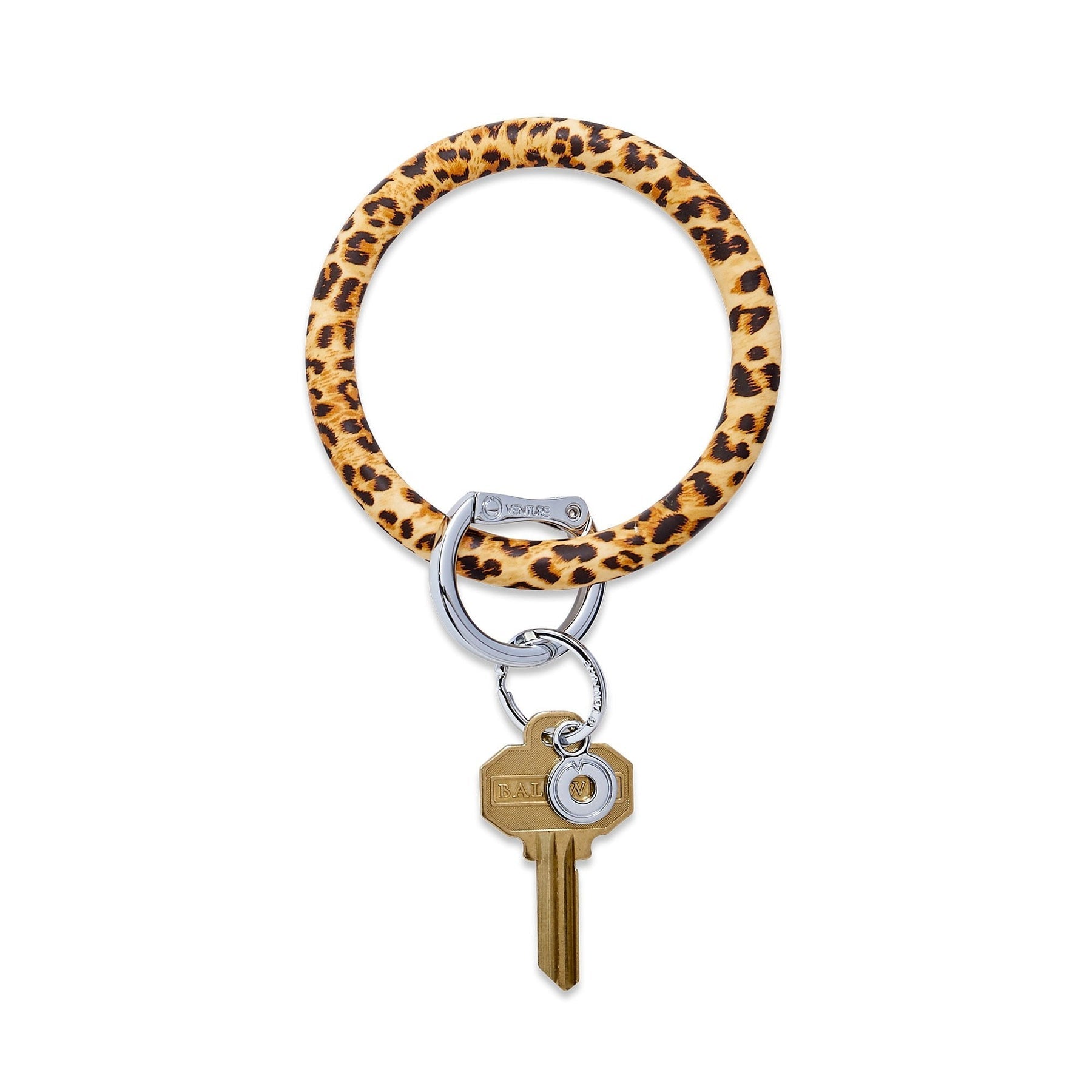 Big O Silicone Animal Print Key Ring