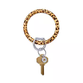 Big O Silicone Animal Print Key Ring