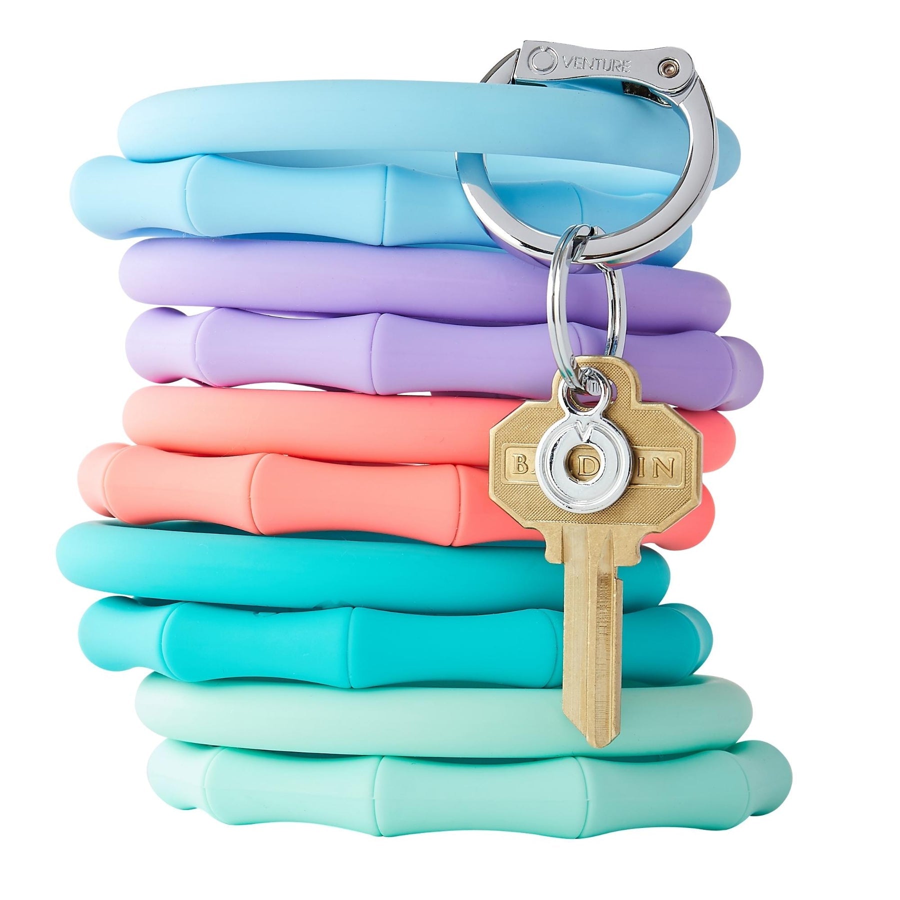 Big O Silicone Bamboo Collection Key Ring