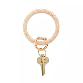 Big O Silicone Confetti Key Ring