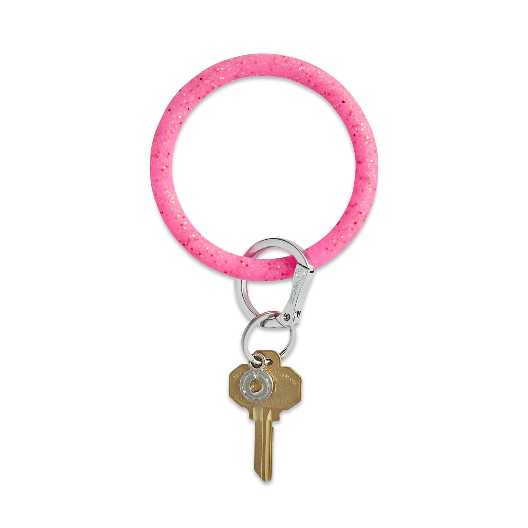 Big O Silicone Confetti Key Ring