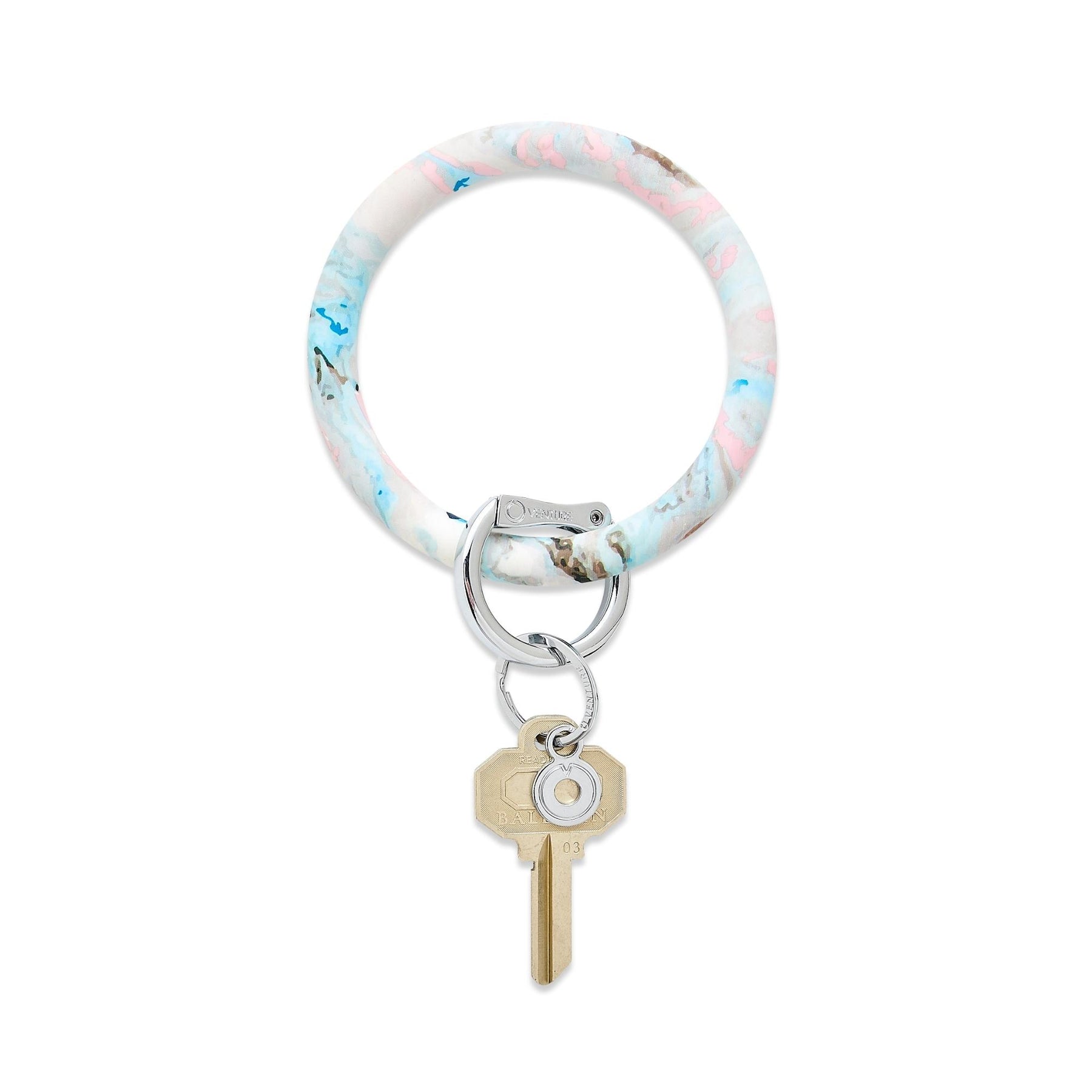 Big O Silicone Marble Key Ring