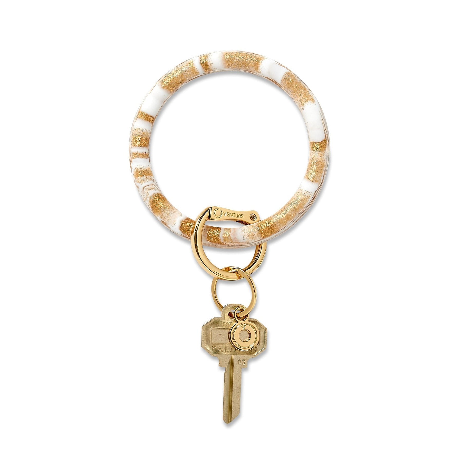 Big O Silicone Marble Key Ring