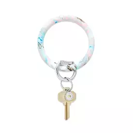 Big O Silicone Marble Key Ring