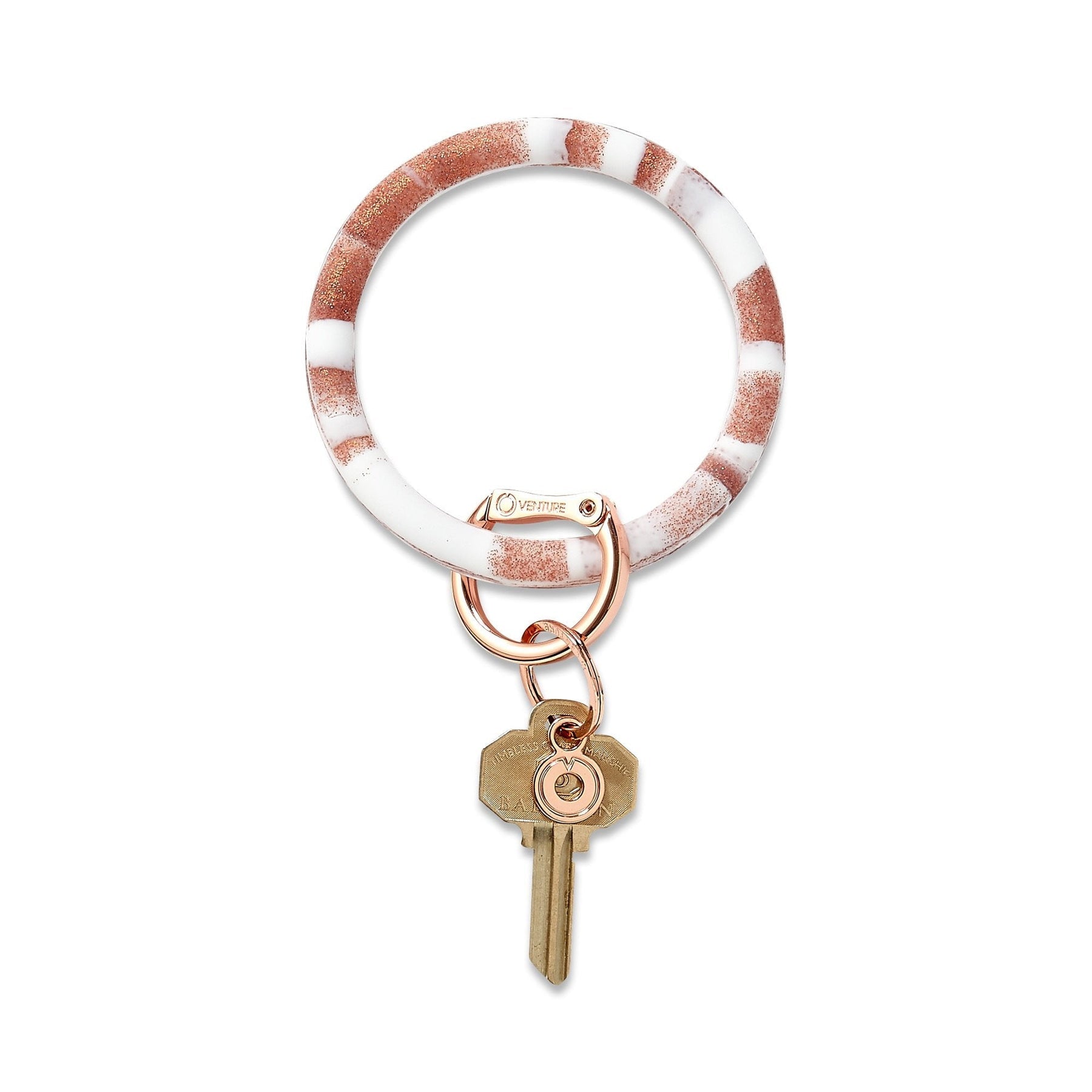 Big O Silicone Marble Key Ring