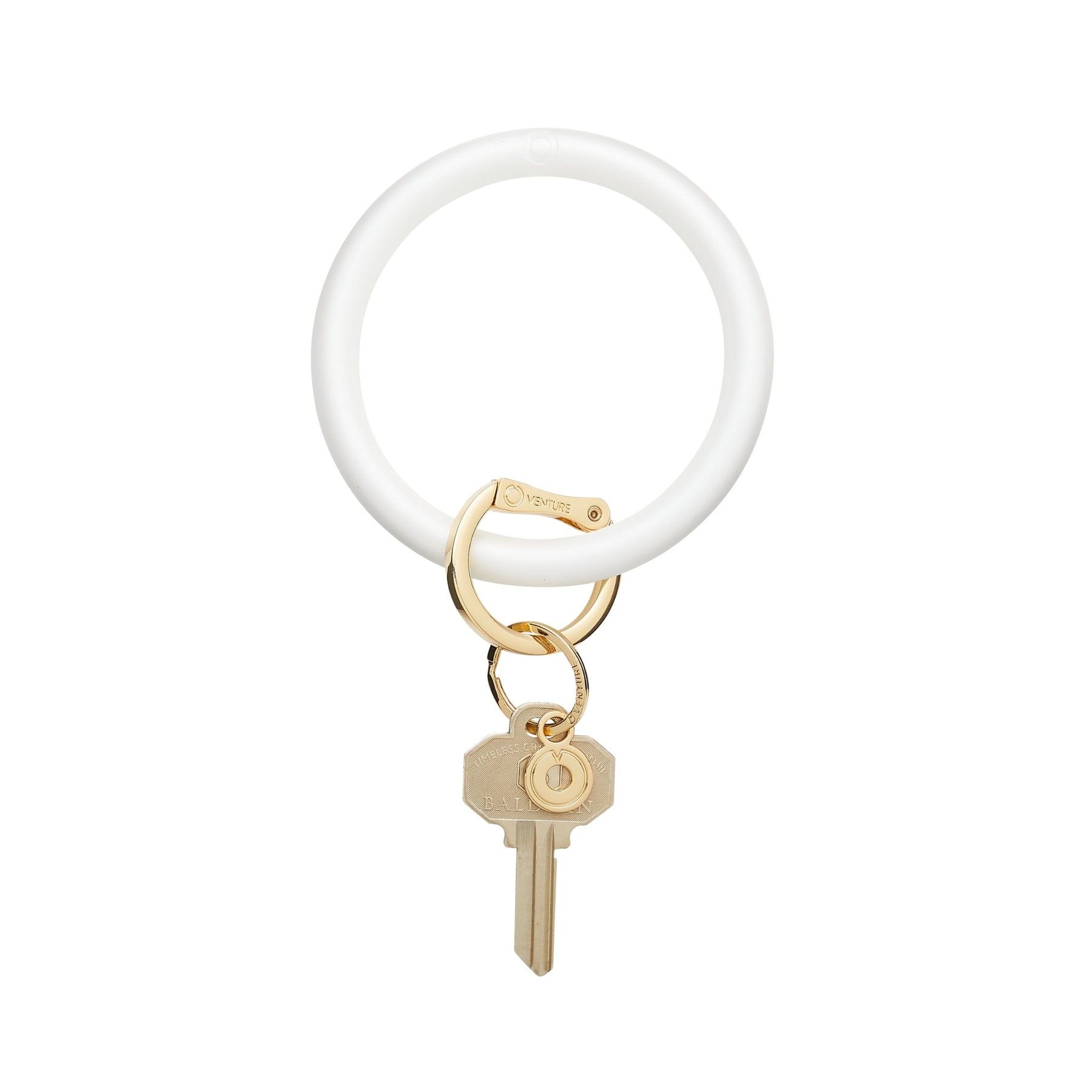 Big O Silicone Pearlized Key Ring