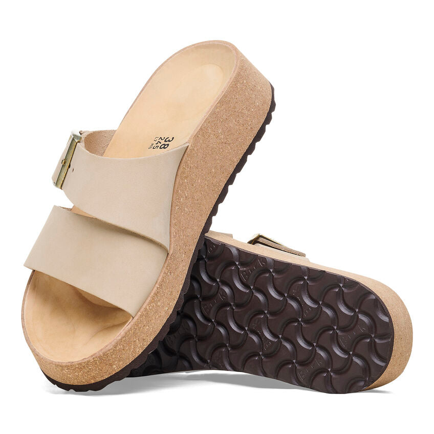 'Birkenstock' Women's Almina Nubuck Leather Sandal - Sandcastle