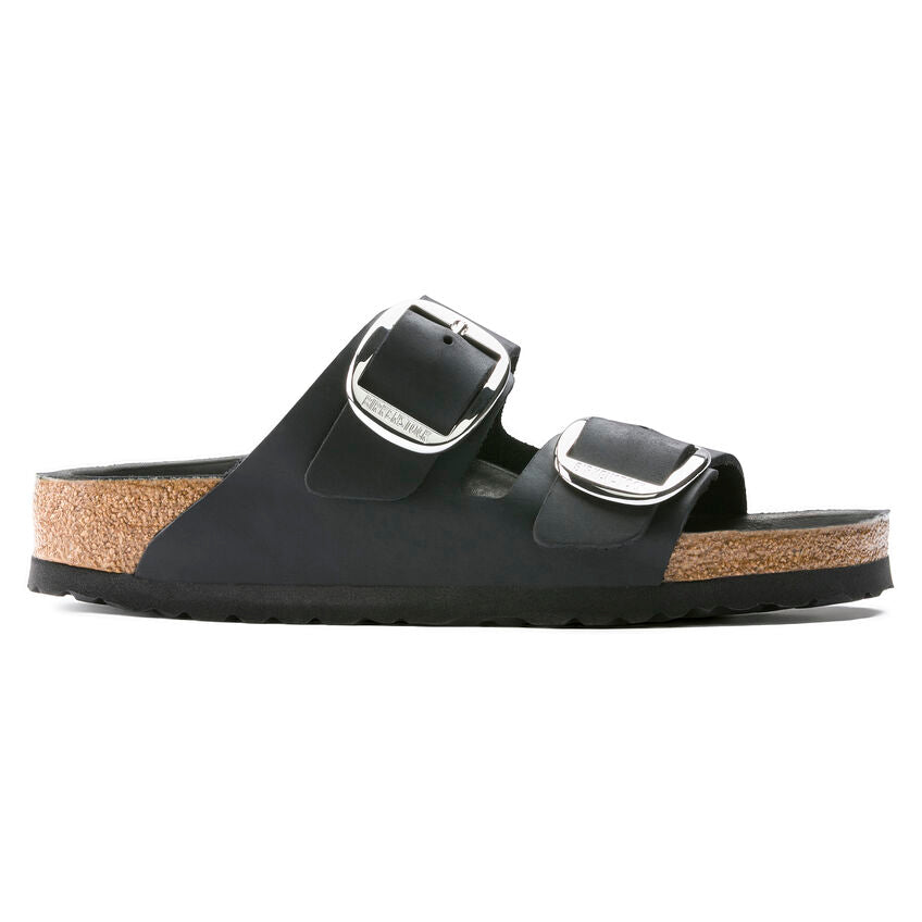 'Birkenstock' Women's Arizona Big Buckle Leather Sandal - Black