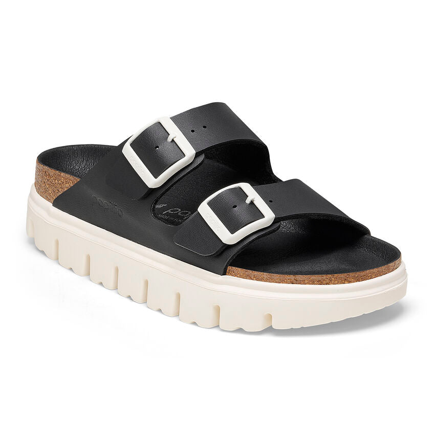 'Birkenstock' Women's Arizona Chunky Birko-Flor Sandal - Black