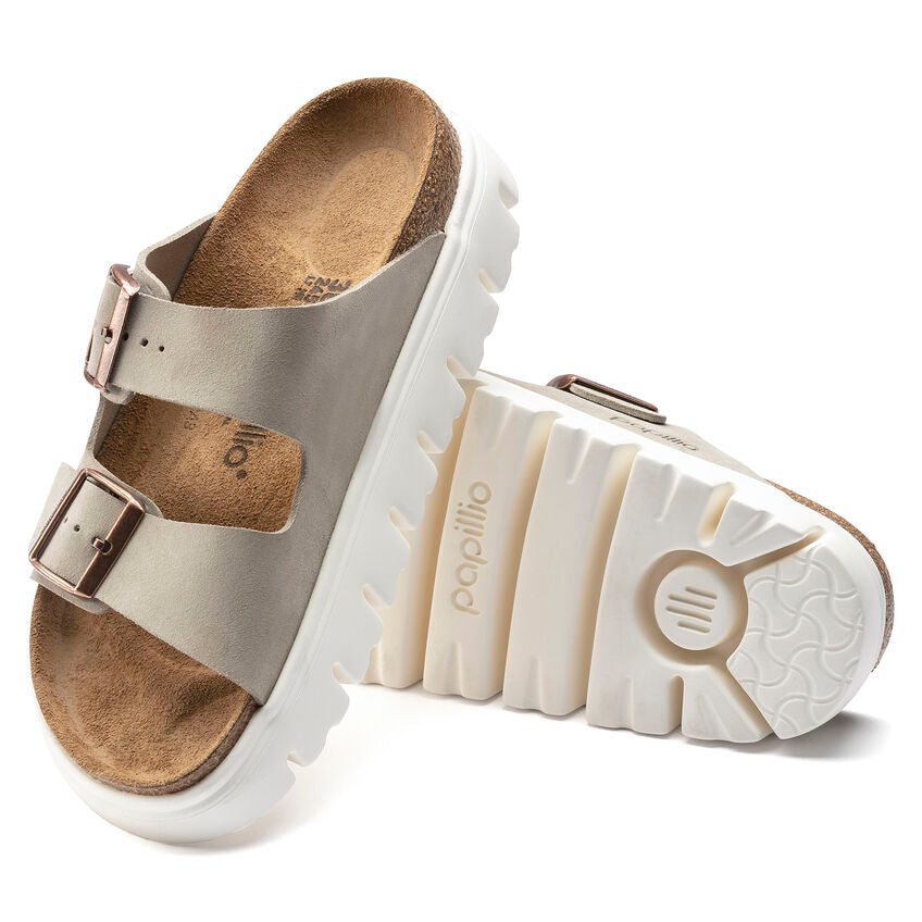 'Birkenstock' Women's Arizona Chunky Platform - Taupe