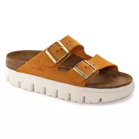 'Birkenstock' Women's Arizona Chunky Suede Leather Sandal - Apricot