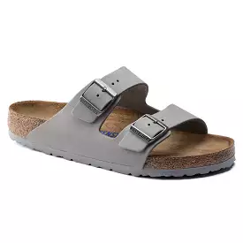 'Birkenstock' Women's Arizona Nubuck Leather Sandal - Dove Grey