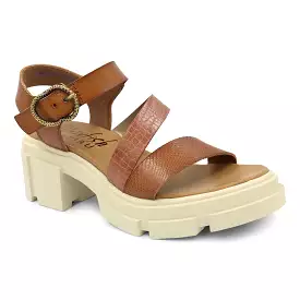 'Blowfish Malibu' Women's Capetown Sandal - Wood Dile / Dyecut / Amazon Rawhide