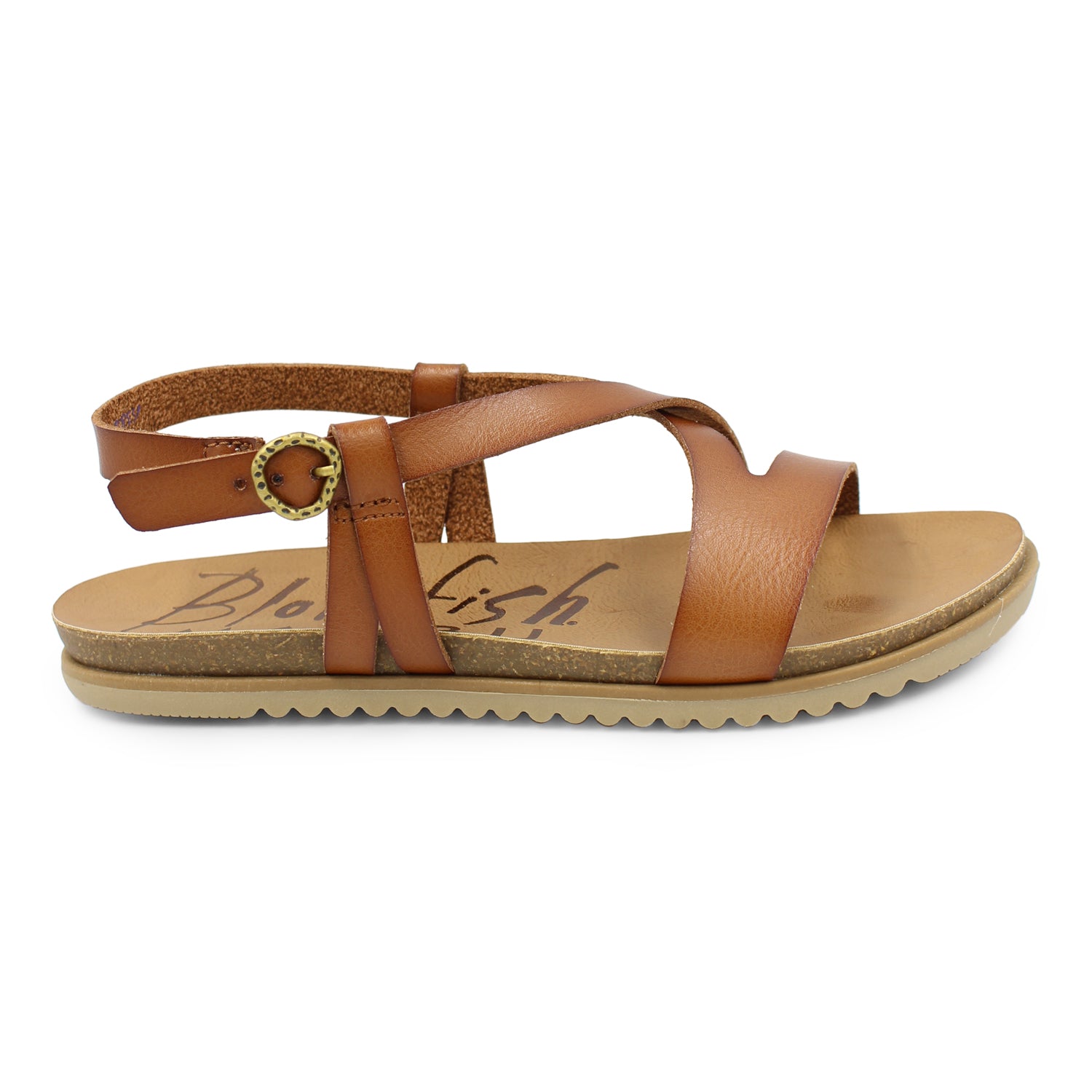 'Blowfish Malibu' Women's Mercury Sandal - Wood Dyecut