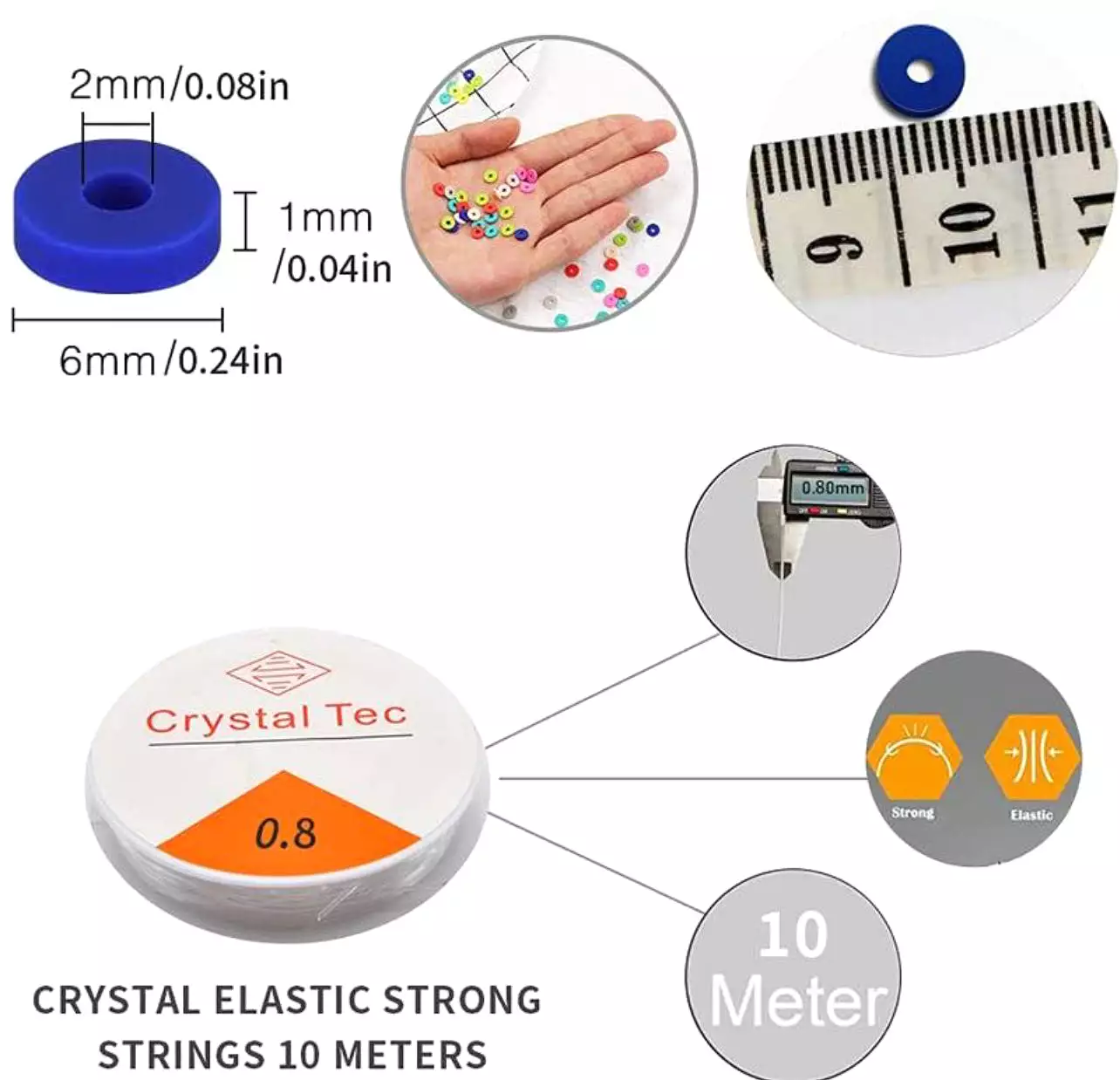 Bracelet Making Small Bead DIY Jewelry Make Accessories Kit