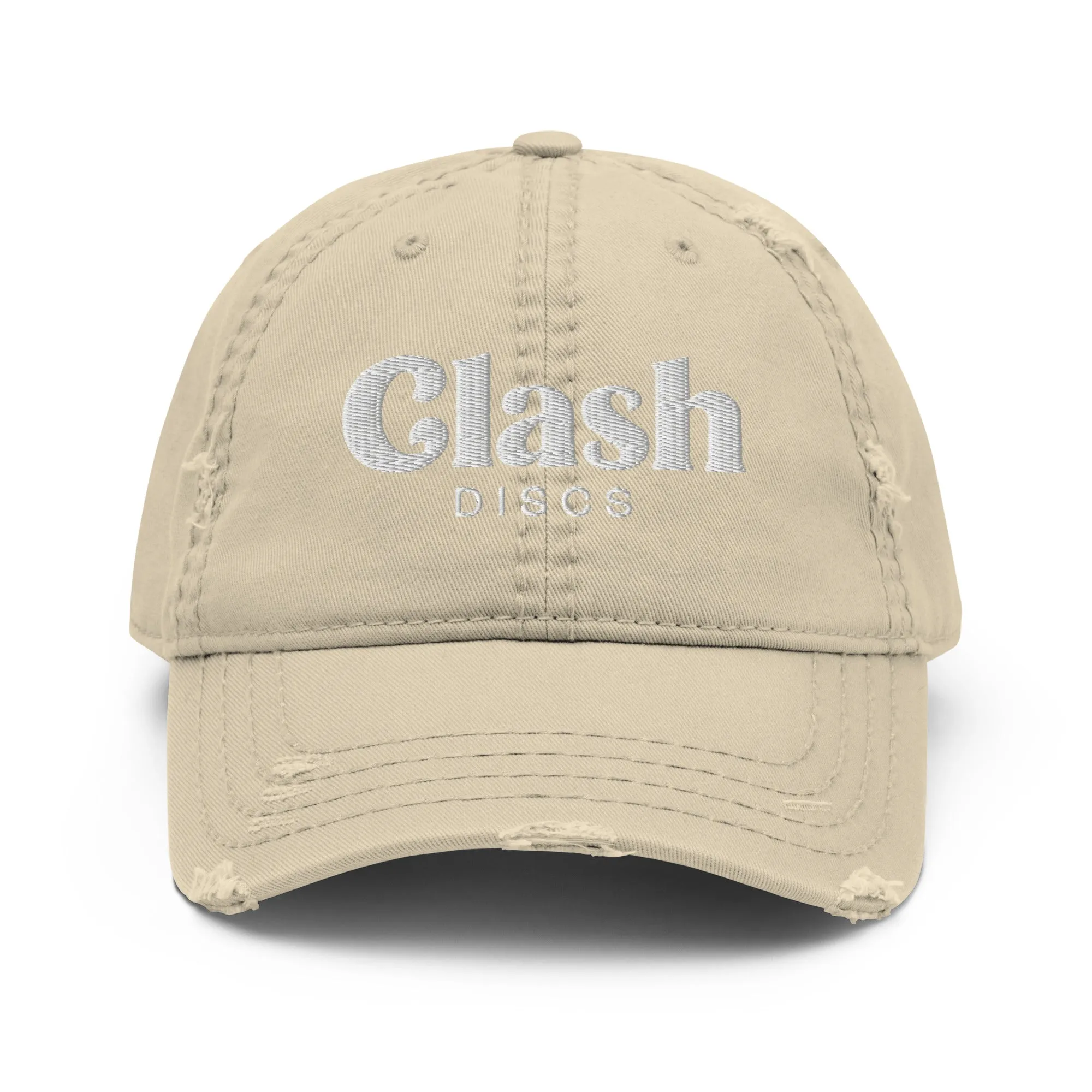 Clash Discs Distressed Dad Hat