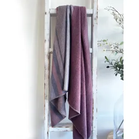 Cranberry Alpaca Throw 50 x 70