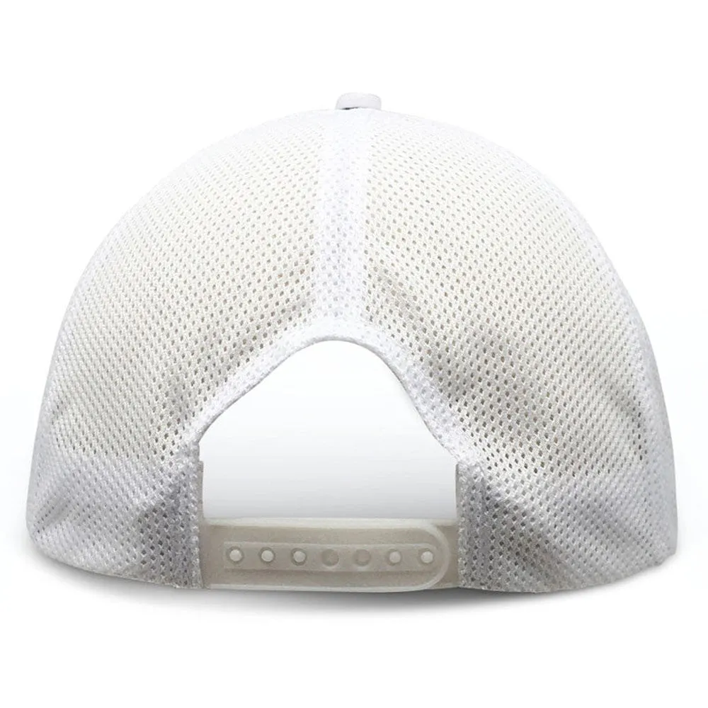 Cream Partial Soft Mesh - Unstructured Baseball Cap