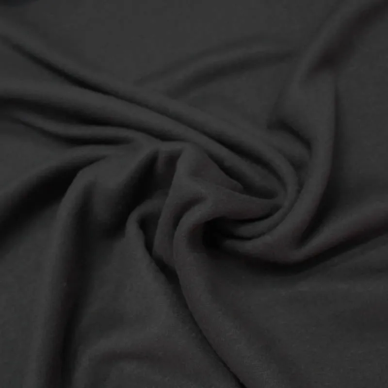 Dressmaking Viscose Double Knit - Black