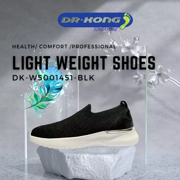 DR.KONG WOMEN COMFORT CASUAL SHOES DK-W5001451-BLK(RP : $179)