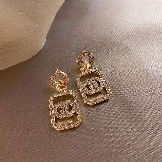 Drop Earrings Gold & Silver For Women