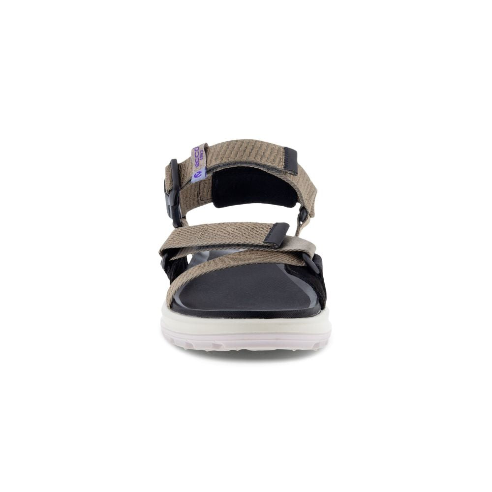 'Ecco' Women's Exowrap Sandal - Moon Rock / Taupe