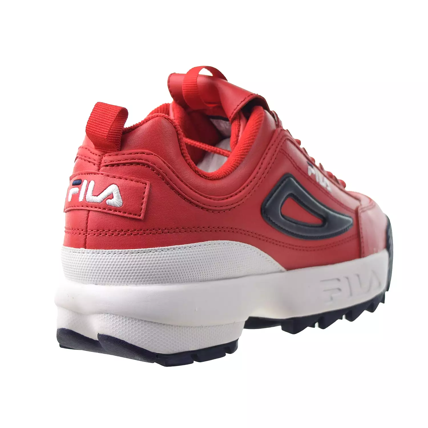 Fila Disruptor II Premium Men's Shoes Red-White-Navy