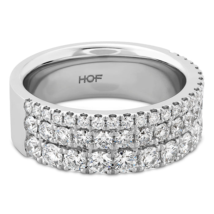 HEARTS ON FIRE Grace Triple Row Ring