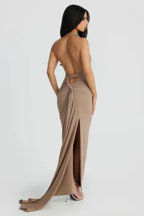 Ivana Multi-Way Gown - Latte