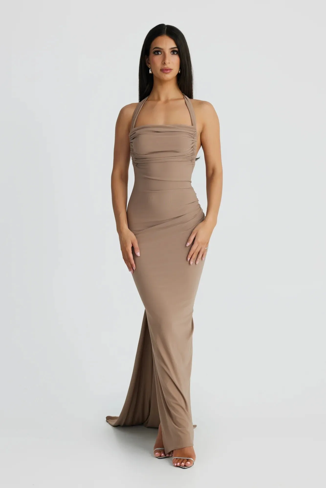 Ivana Multi-Way Gown - Latte