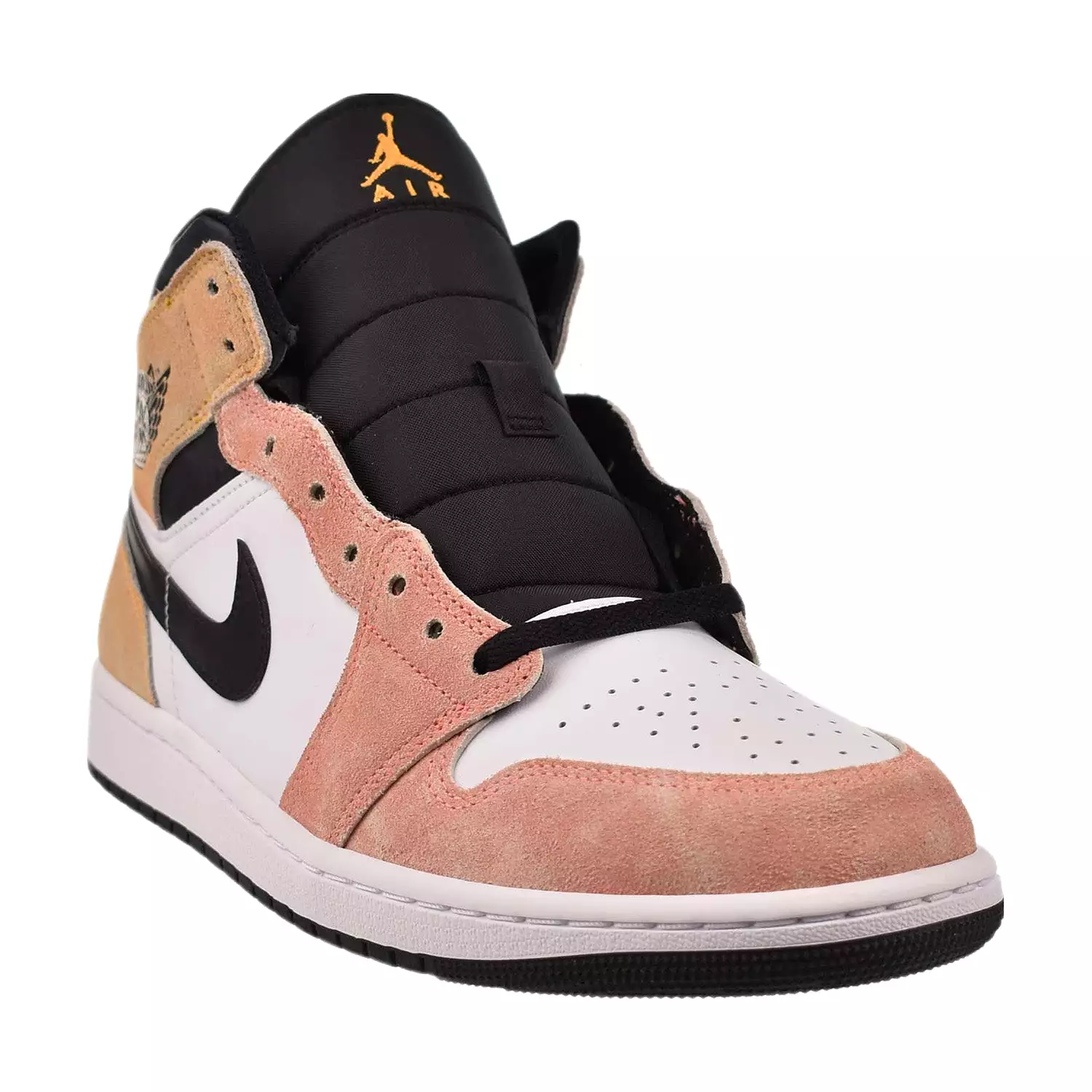 Jordan 1 Mid SE Men's Shoes Magic Ember-Sundial-White-Black