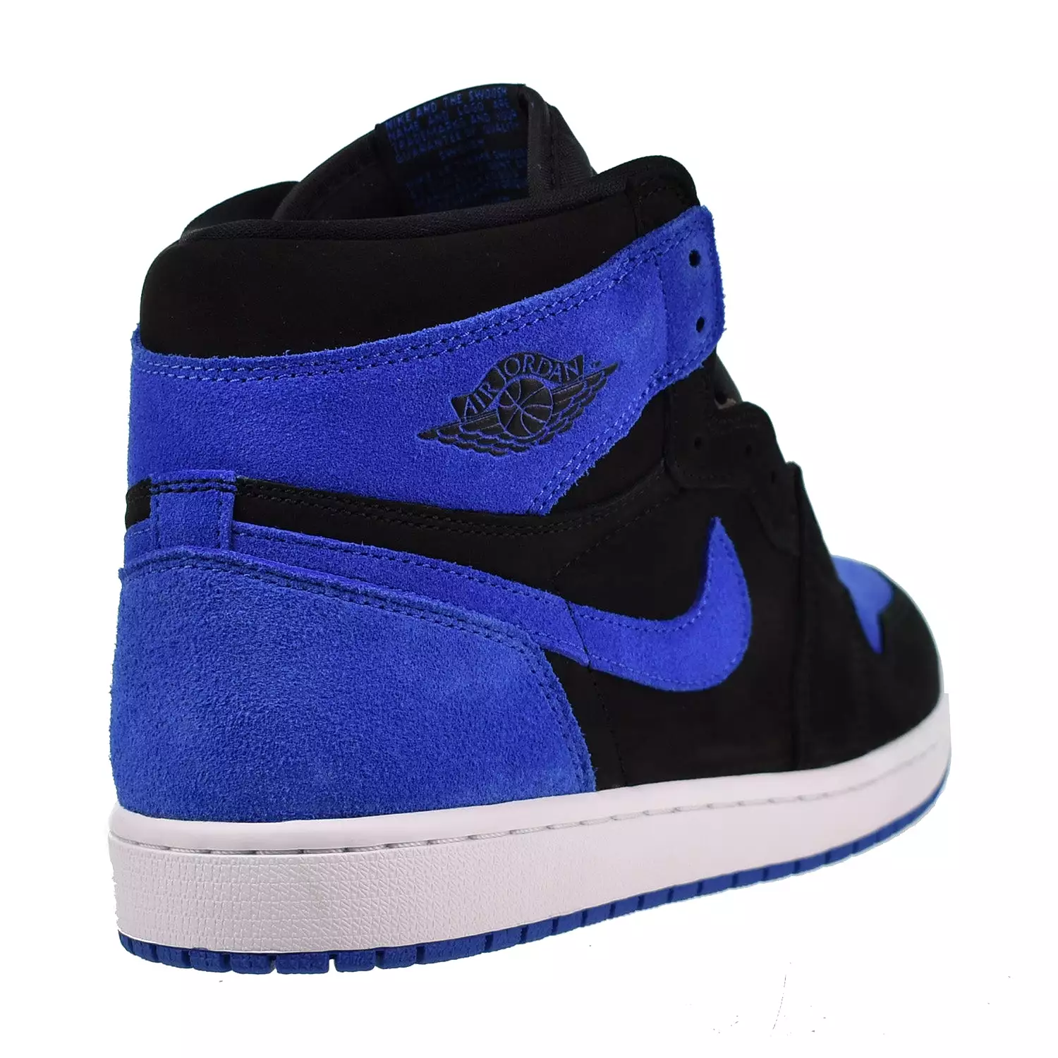 Jordan 1 Retro High OG Men's Shoes Black-Royal Blue-White