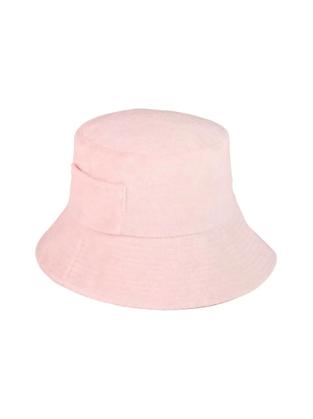 Lack of Color Terry Bucket Hat in Baby Pink