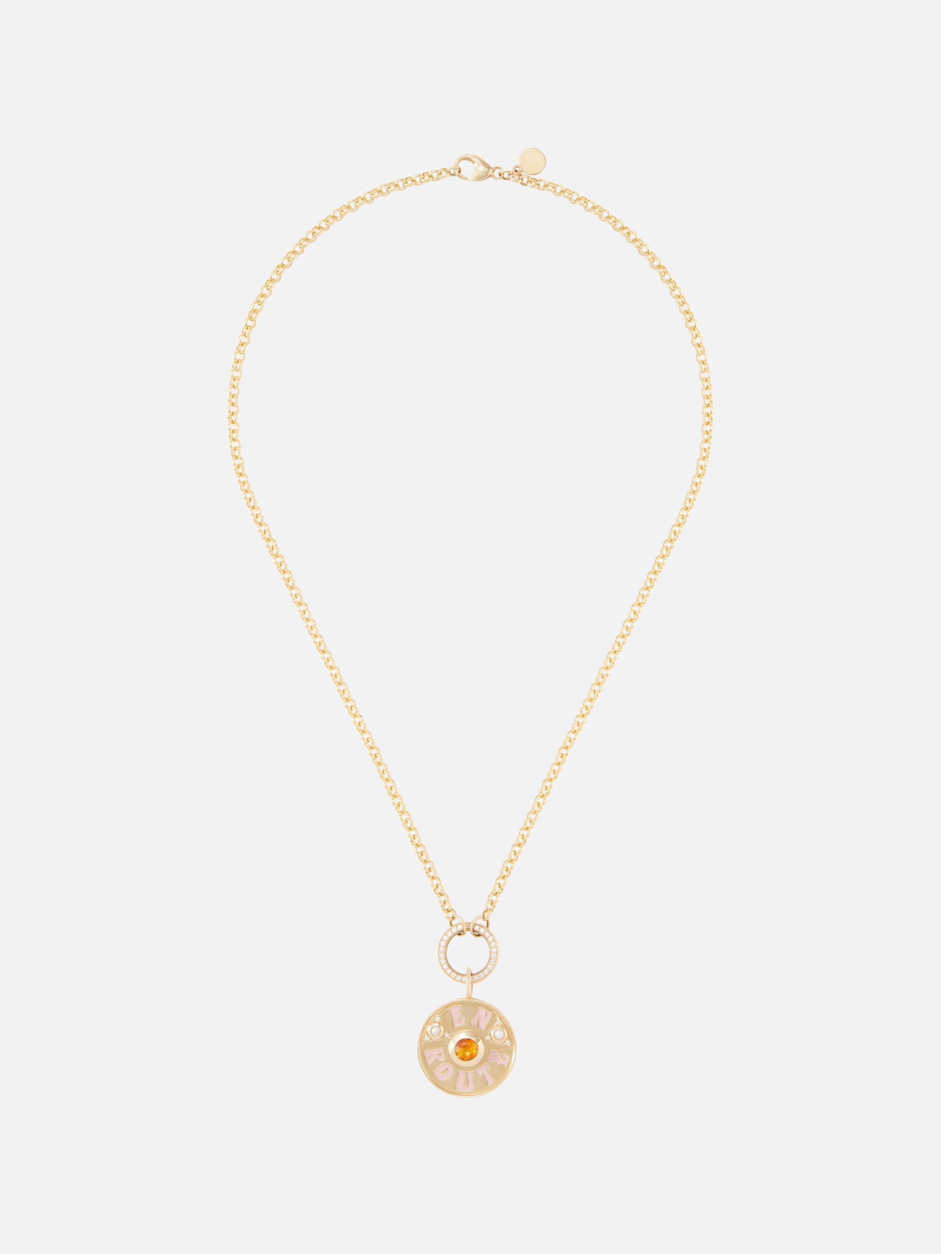 Large En Route Coin Necklace