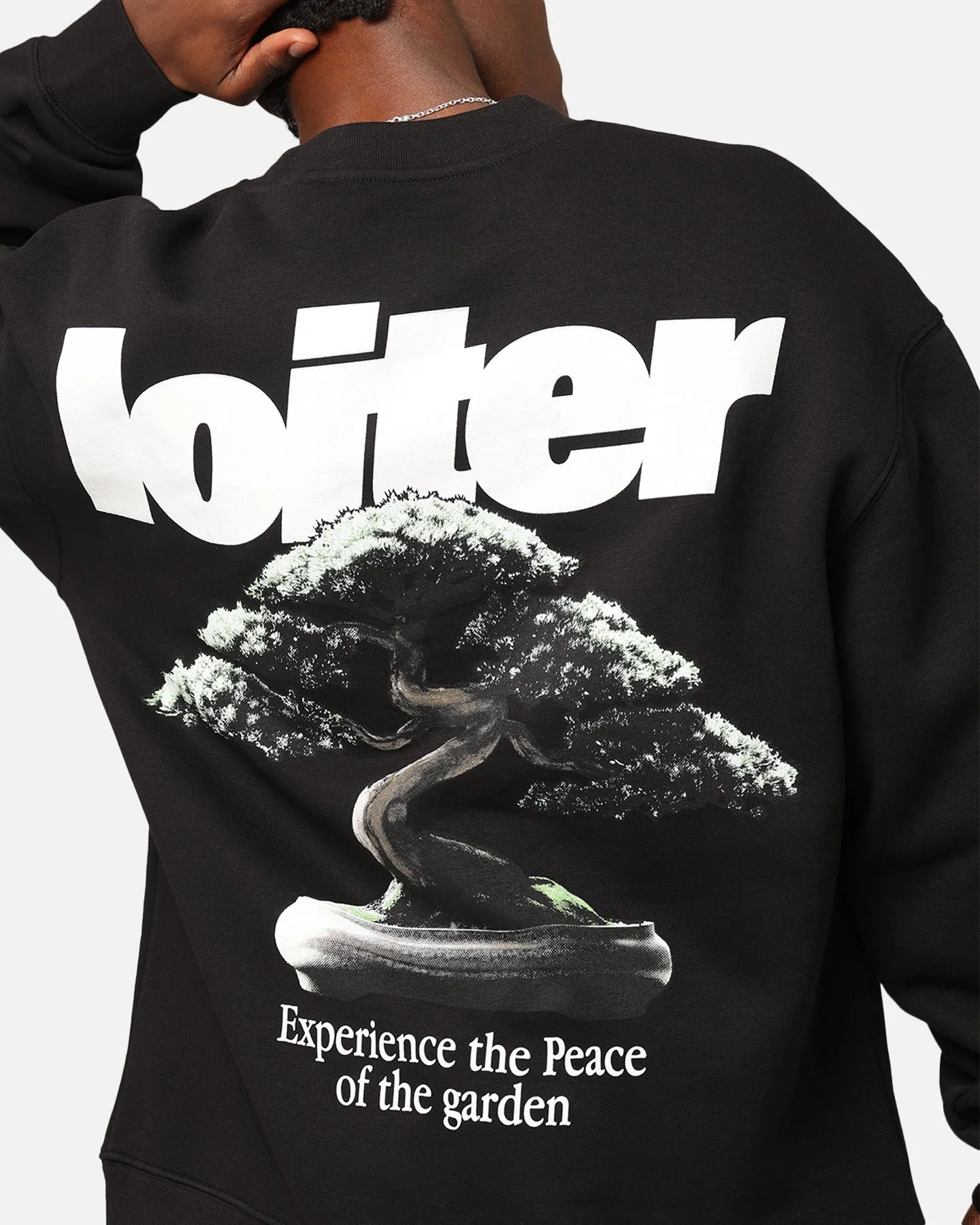 Loiter Bonsai Crewneck Black