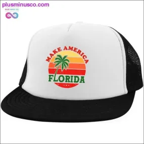 Make America Florida Trucker Hat with Snapback