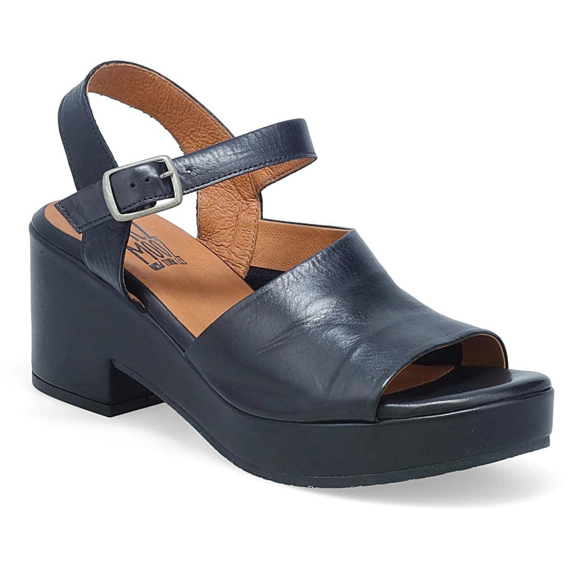 Miz Mooz Women's Gaia Black Leather