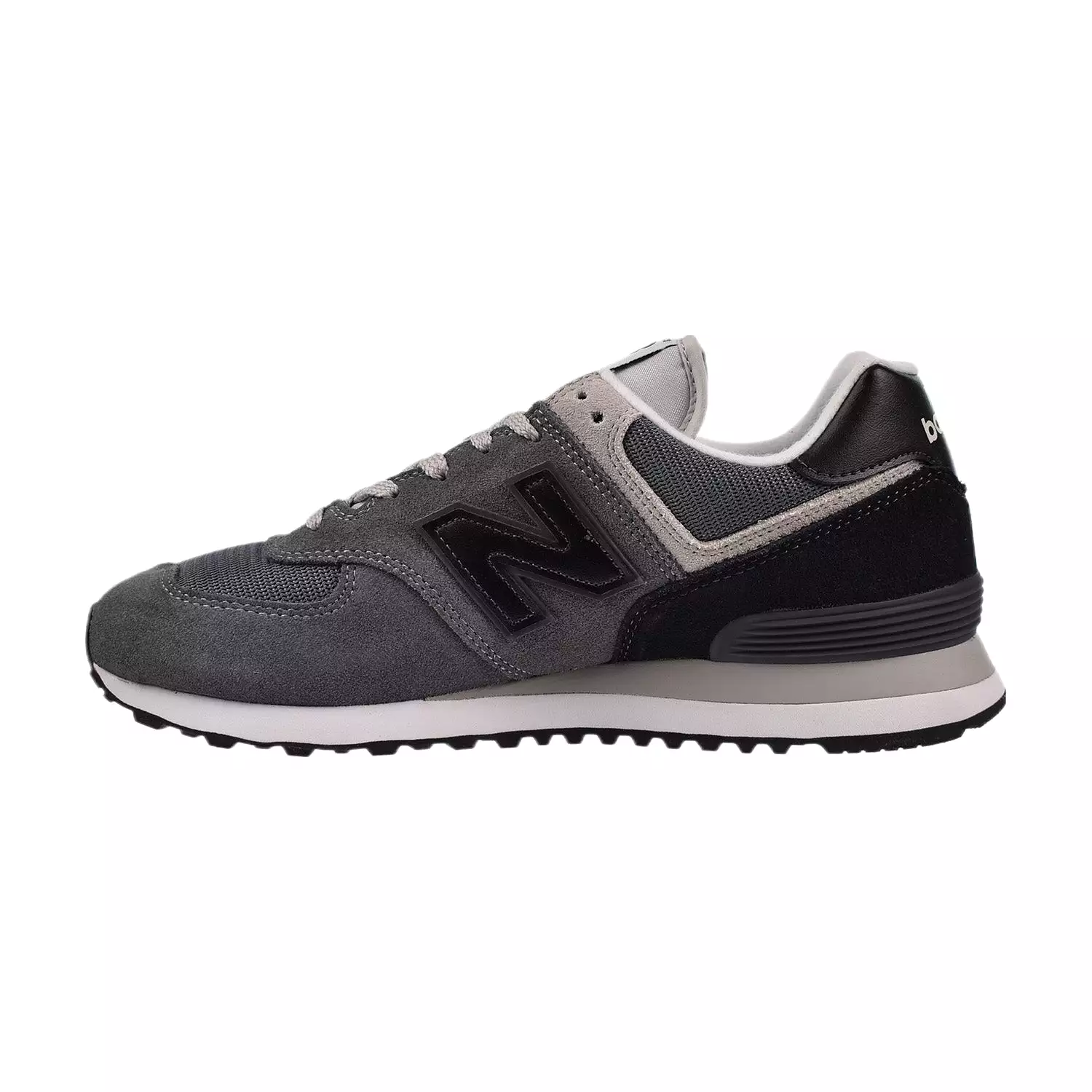 New Balance 574 Men's Shoes Dark Grey-Black