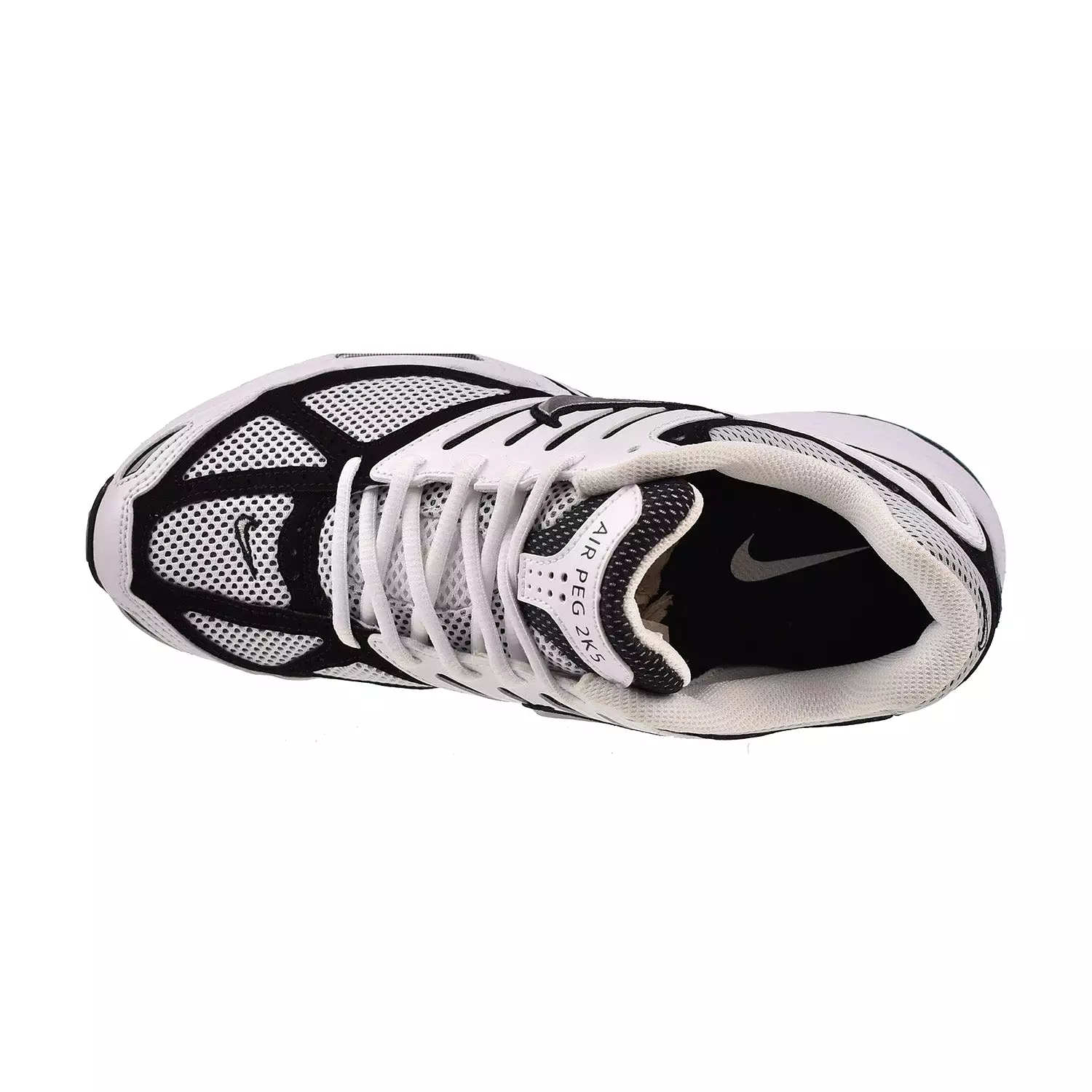 Nike Air Pegasus 2005 Men's Shoes White-Black-Metallic Silver