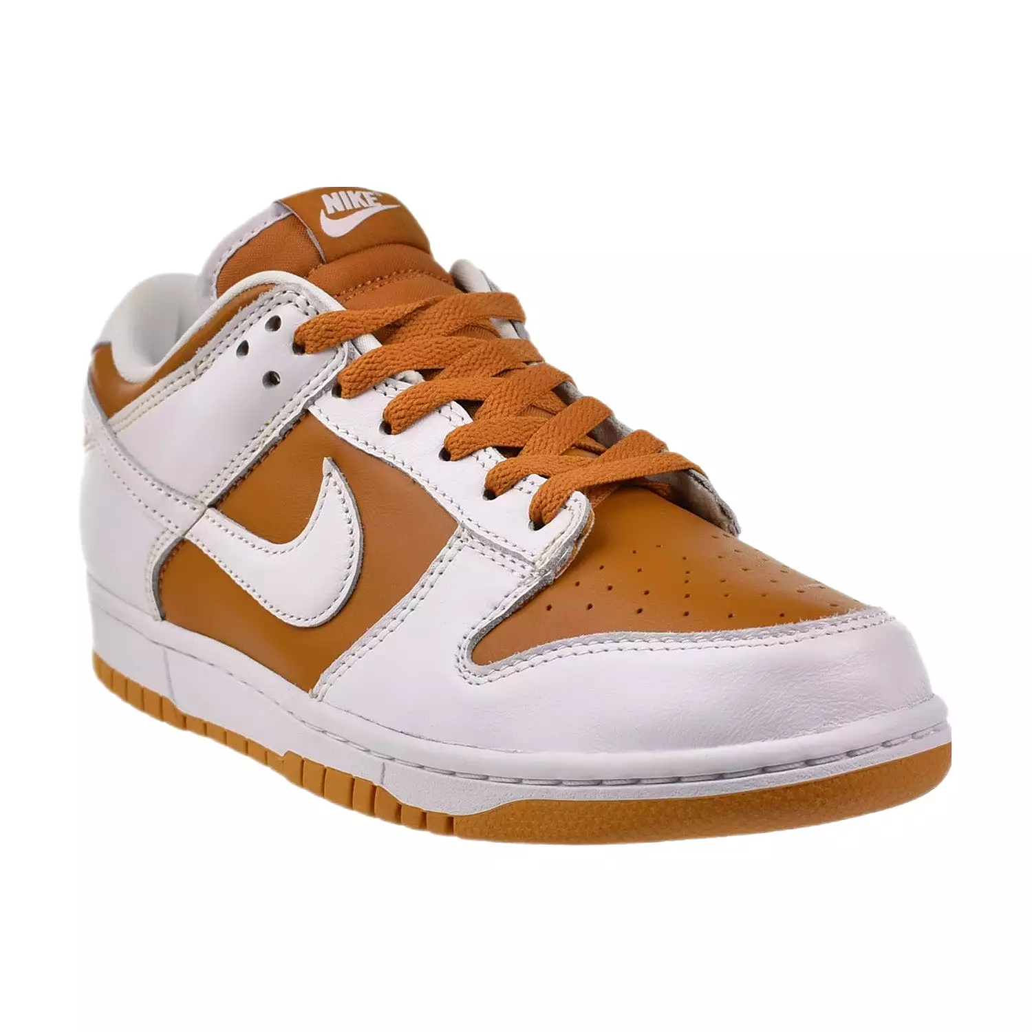 Nike Dunk Low Men's Shoes Dark Curry-White