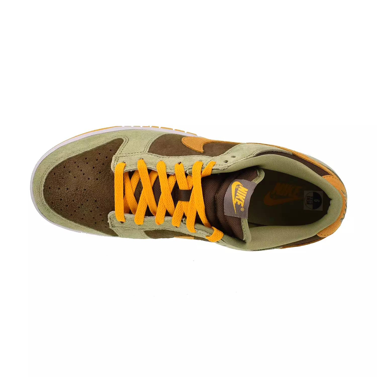 Nike Dunk Low Men's Shoes Dusty Olive-Pro Gold