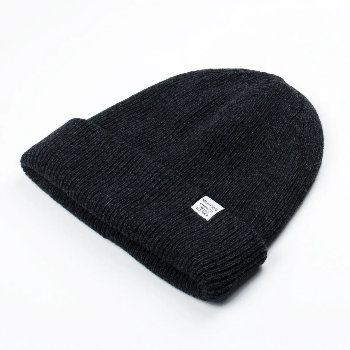 Norse Projects - Norse Beanie - Charcoal Melange